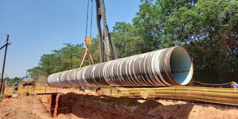 Water, sewer and storm-water systems and pipelines