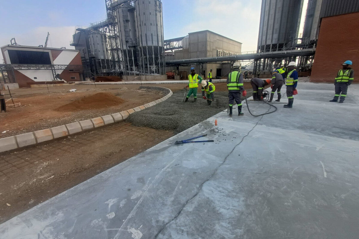 Concrete Road Construction