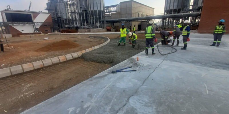 Concrete Road Construction